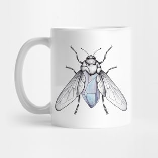 Crystal Bee Design Mug